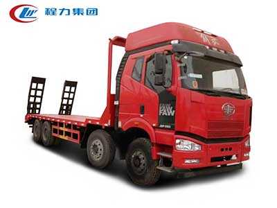 解放J6P前四后八平板運(yùn)輸車(chē)